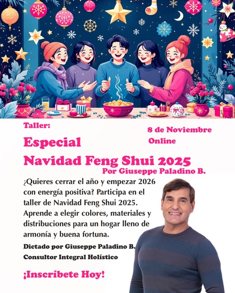 En este taller, aprenderás cómo decorar tus espacios con los adornos navideños bajo las enseñanzas y principios del arte del Feng Shui.